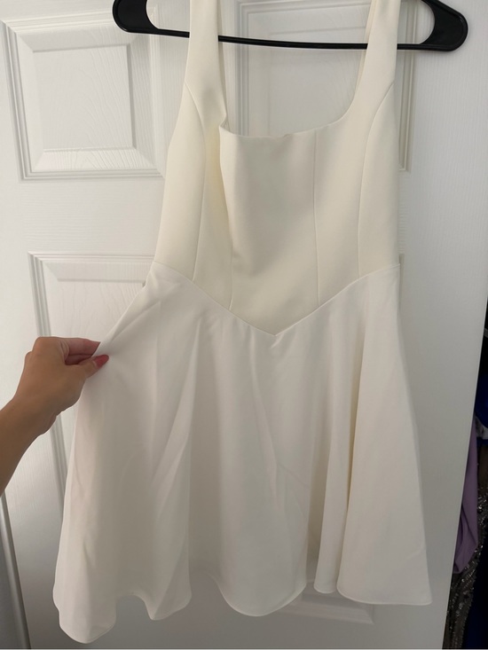 Odd Muse Dresses & Skirts - Sleeveless Cream Mini Fit & Flare Dress